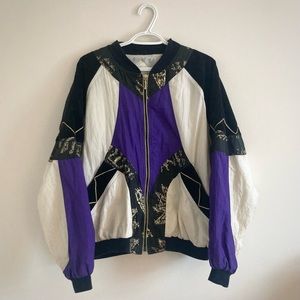 Vintage 80s EAST WEST bomber jacket
